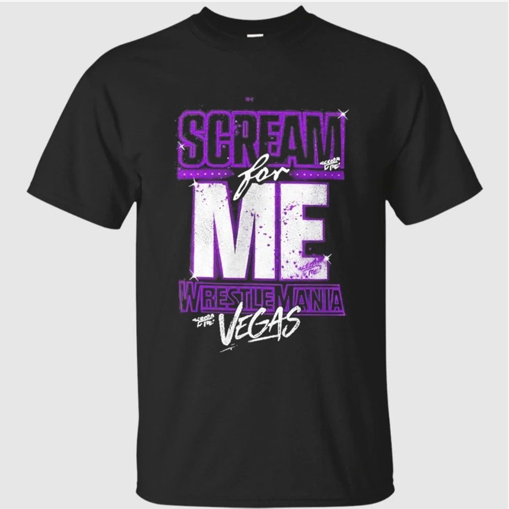 Paige Returns Scream Wrestlemania Vegas Shirt