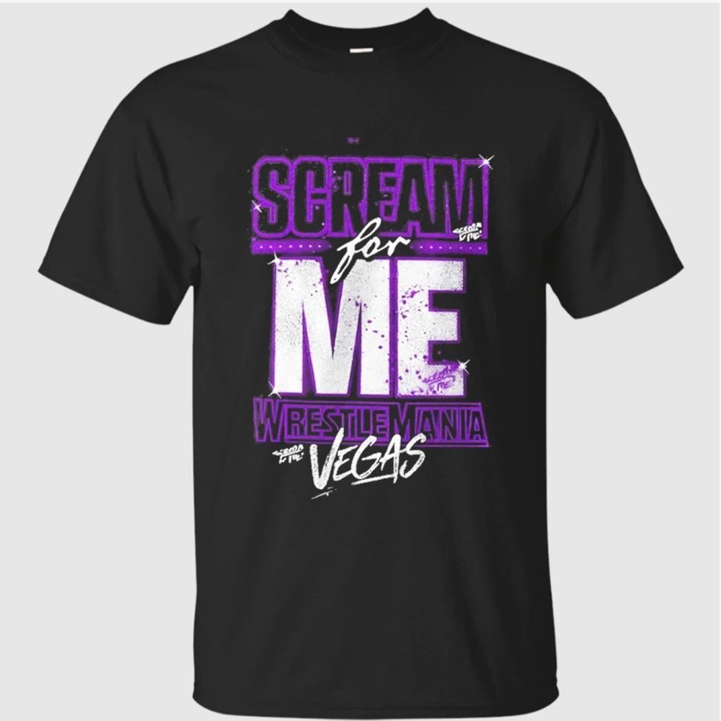 Paige Returns Scream Wrestlemania Vegas Shirt