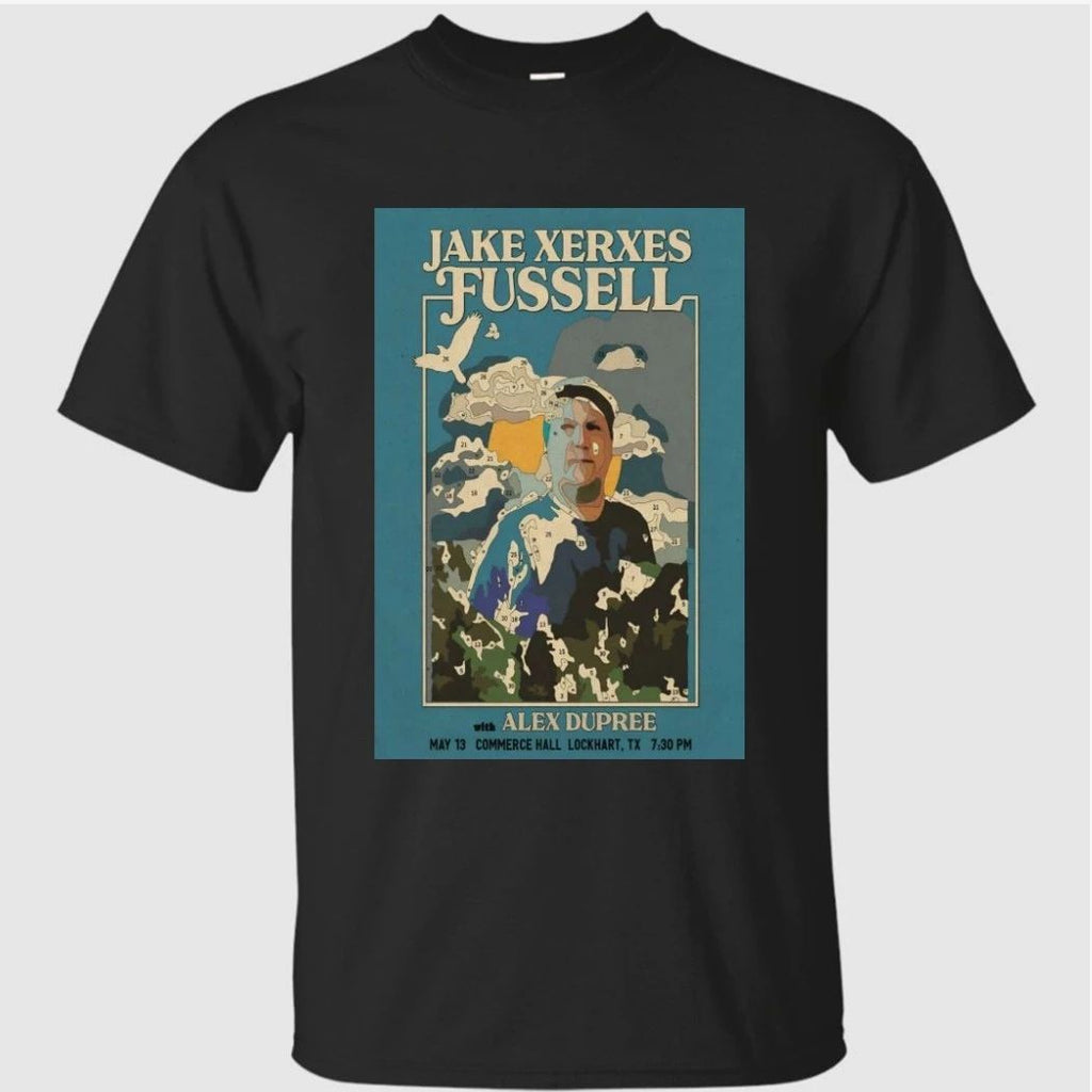 Jake Xerxes Fussell At Commerce Hall On May 13 2026 Poster Shirt