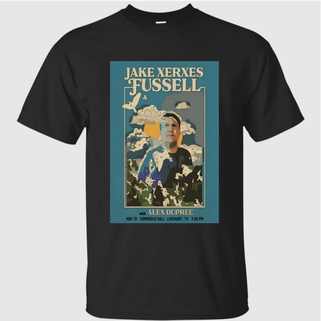 Jake Xerxes Fussell At Commerce Hall On May 13 2026 Poster Shirt