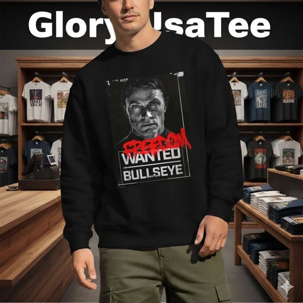 Wilson Bethel As Benjamin Poindexter AKA Bullseye WANTED Poster For Daredevil Born Again Season 2 Shirt