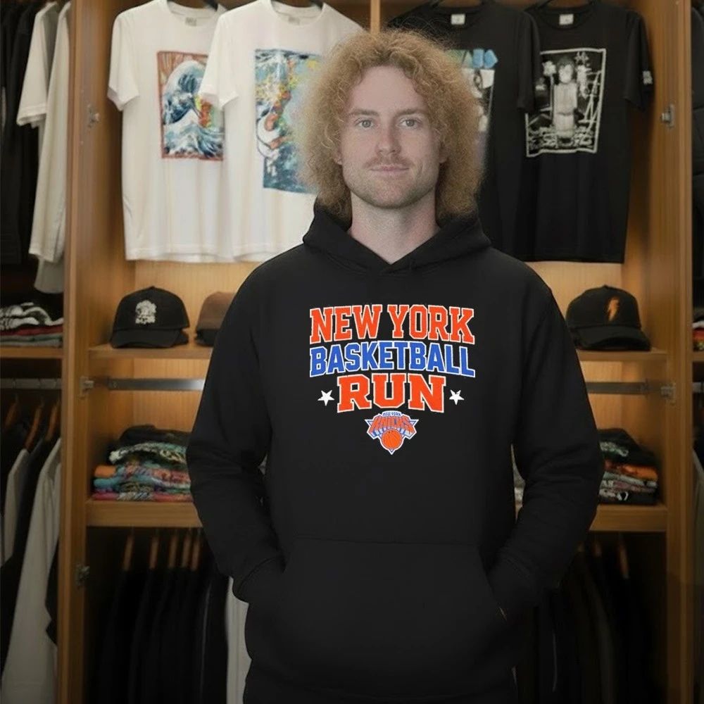 New York Basketball Run Knicks Vintage City Shirt