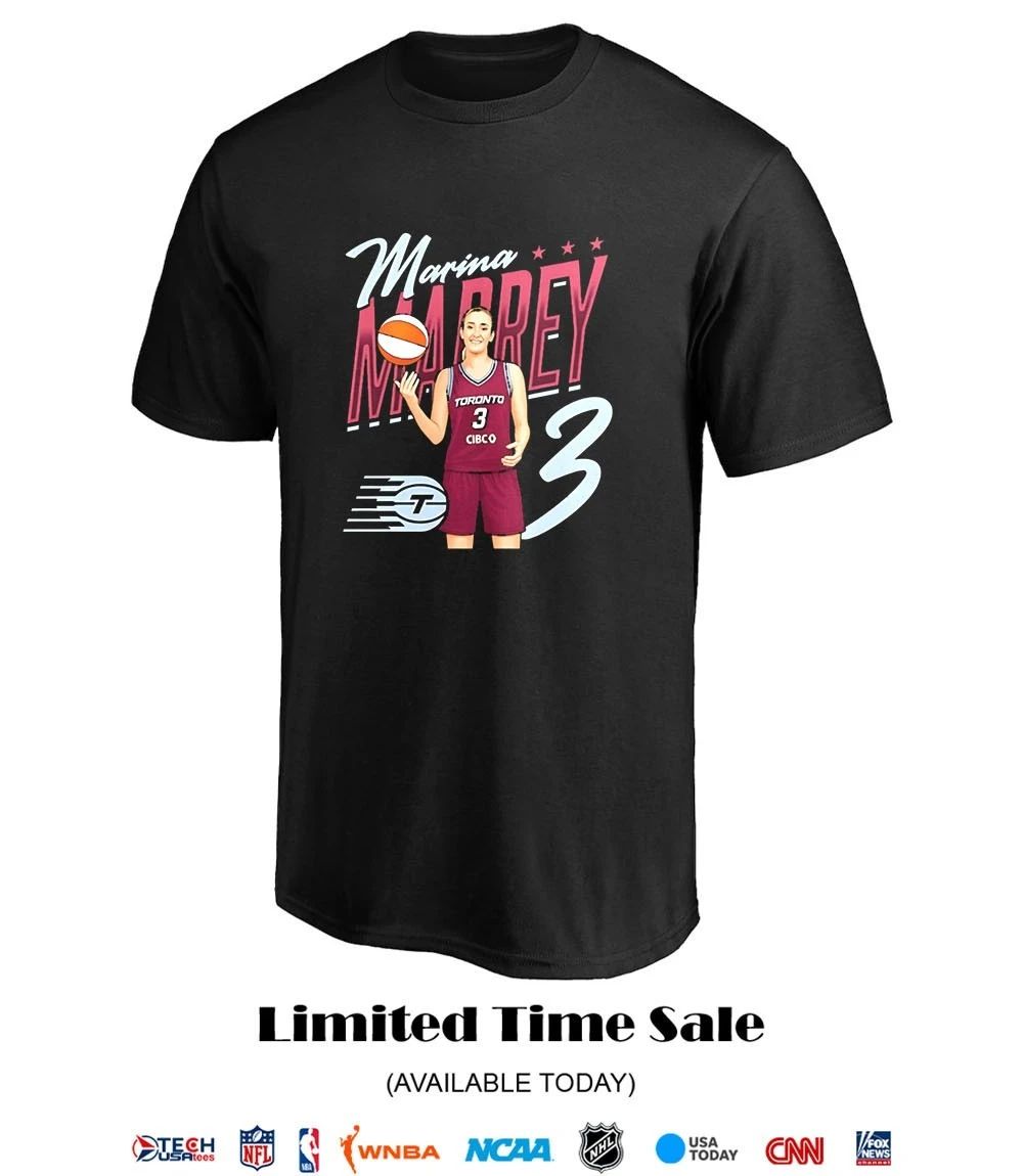 Marina Mabrey #3 Toronto Tempo Basketball shirt