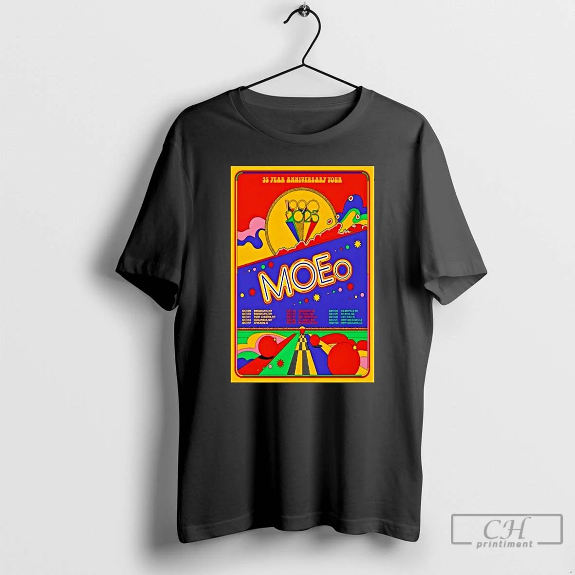 Classic Moe 35th Year Anniversary Tour 2025 T Shirts
