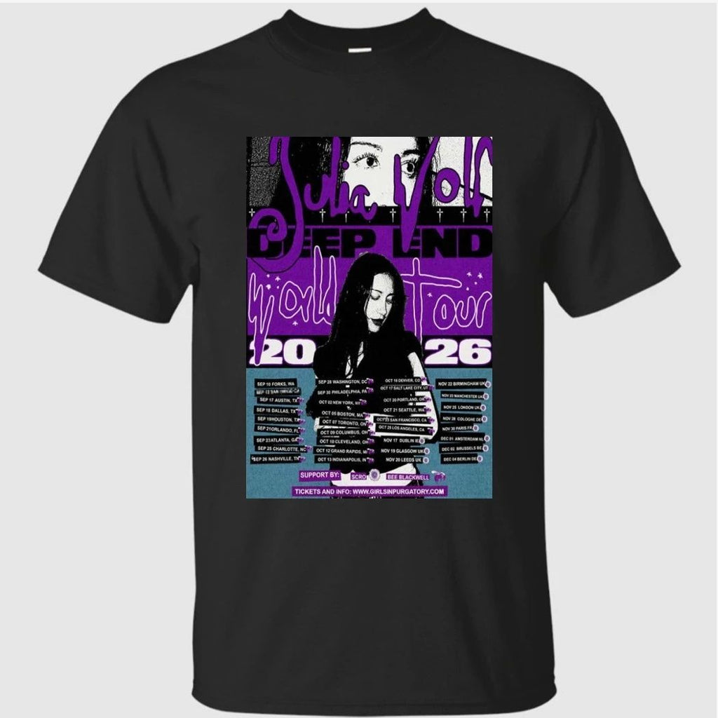 Julia Wolf Tour 2026 Poster Shirt