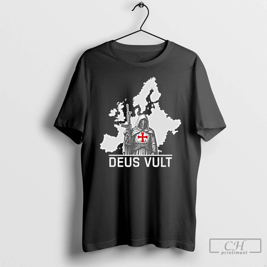 Classic Deus Vult Europa T Shirts