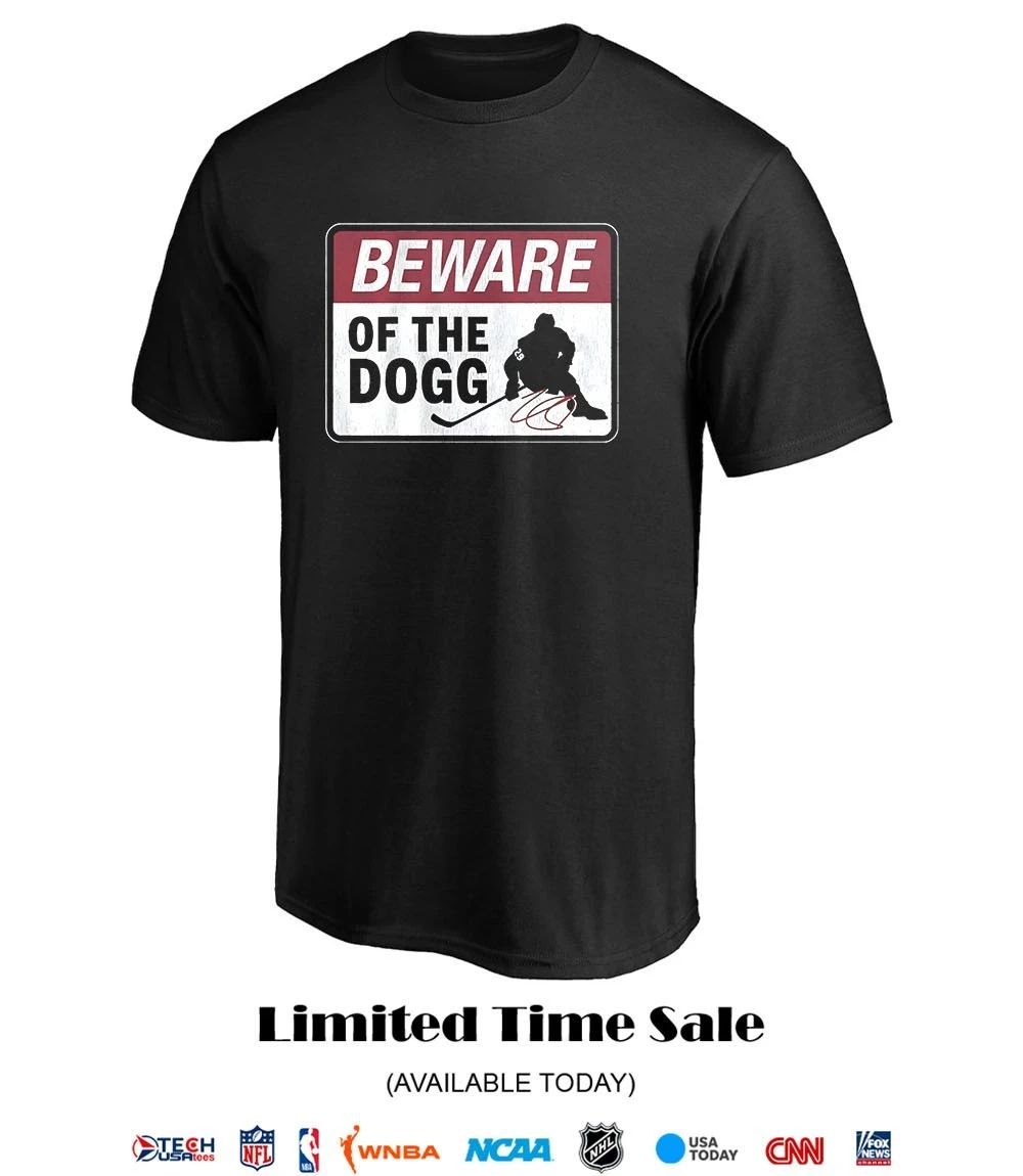 Nathan MacKinnon Colorado Avalanche Beware of The Dogg signature shirt