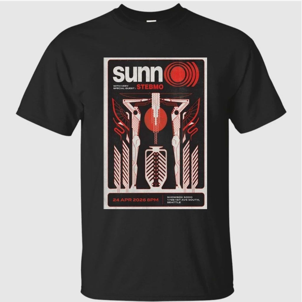 SUNN O))) Apr 24 2026 In Seattle WA Poster Shirt