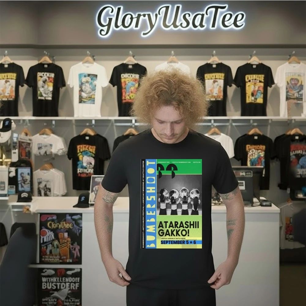 Atarashii Gakko! Sep 5-6 2026 Seattle, WA Tour Poster Shirt