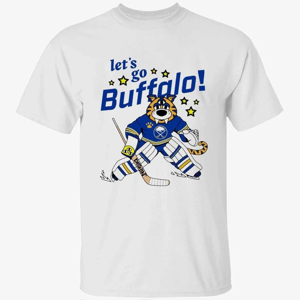 Buffalo Sabres x Just Dishin Sabretooth Goalie T-Shirt