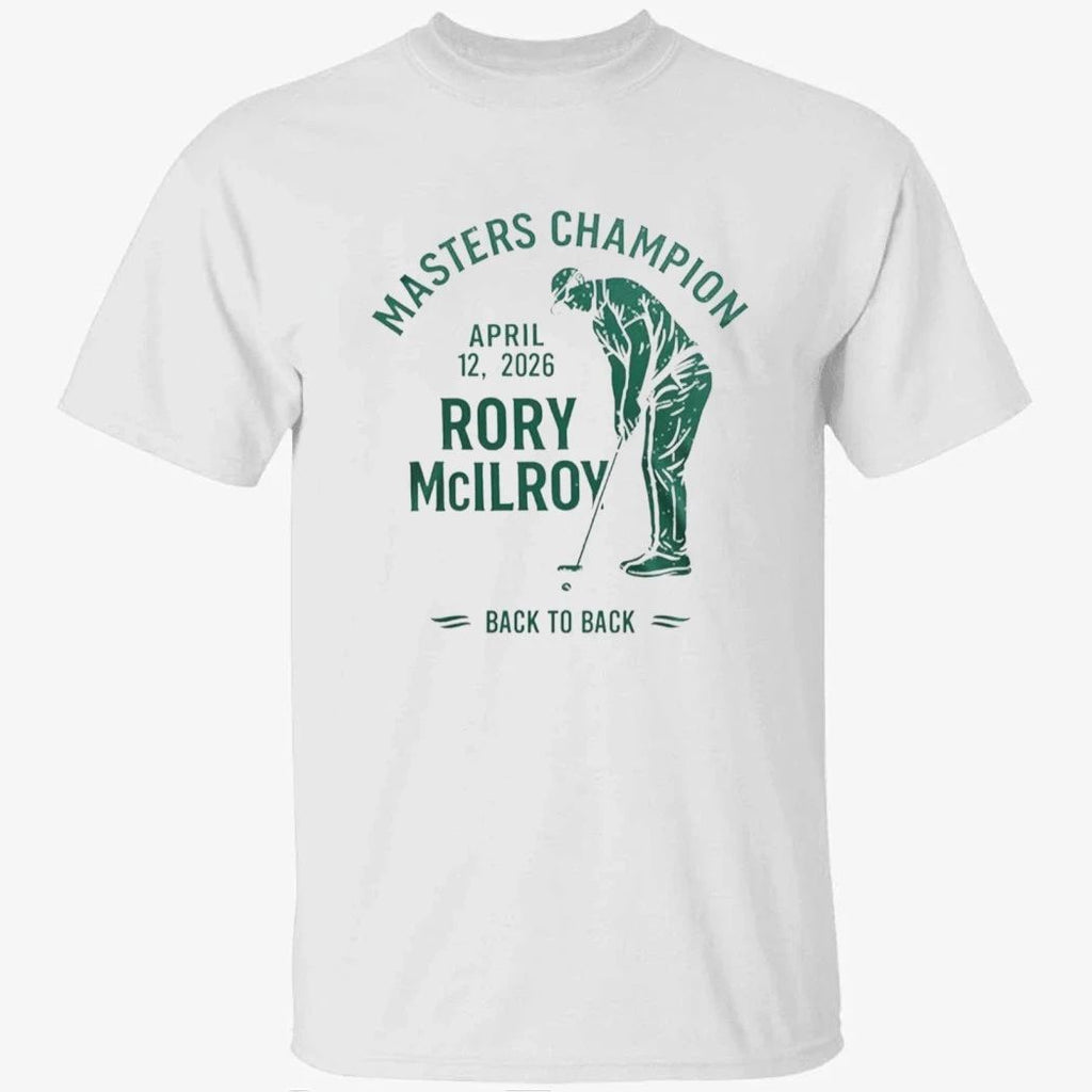 Rory McIlroy Back to Back Masters Golf Shirt