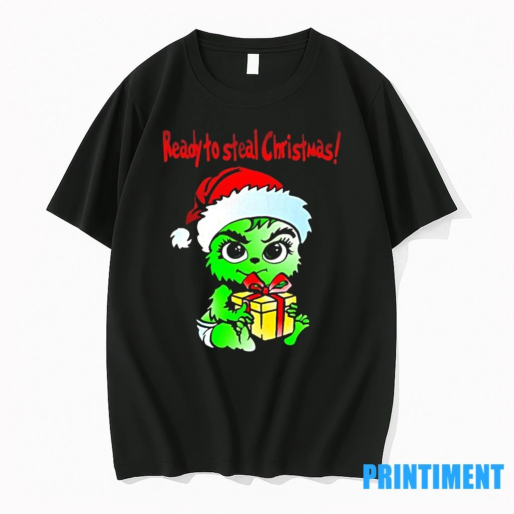 Grinch Ready To Steal Christmas Tshirts Sweater