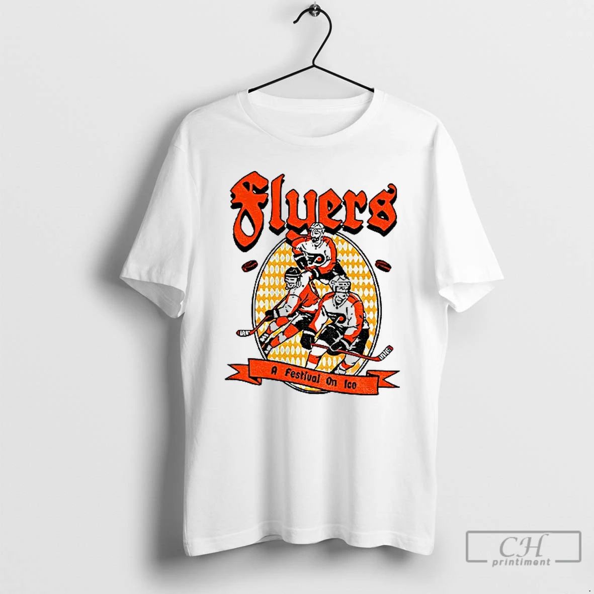 Classic Philadelphia Flyers Nhl Hockey A Festival On Ice October T Shirts