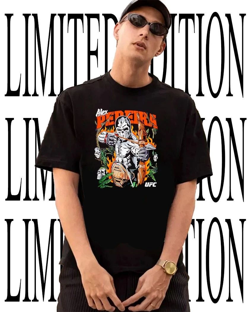 Alex Pereira Poatan graphic shirt