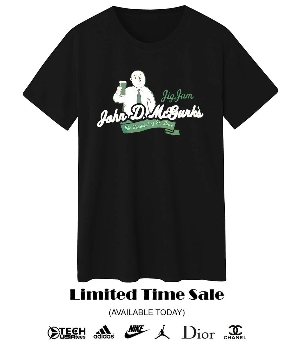 Jig Jam John D. McGurks the Heartbeat of St. Louis shirt