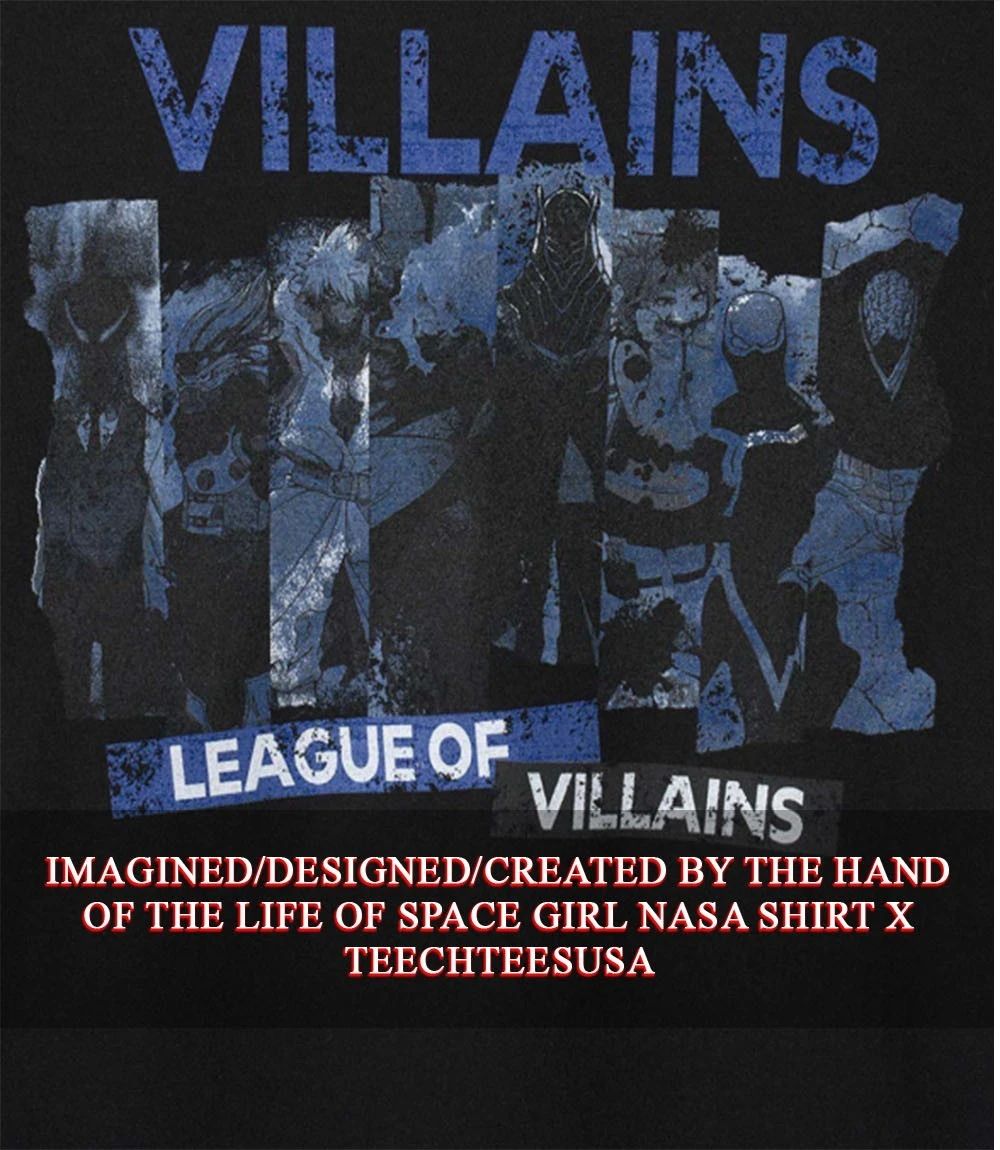Villains League of Villains graphic shirt