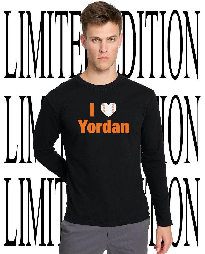 I love Yordan Alvarez Houston Astros Baseball shirt