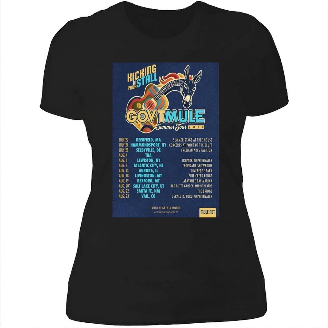 Gov’t Mule Summer Tour 2026 Shirt