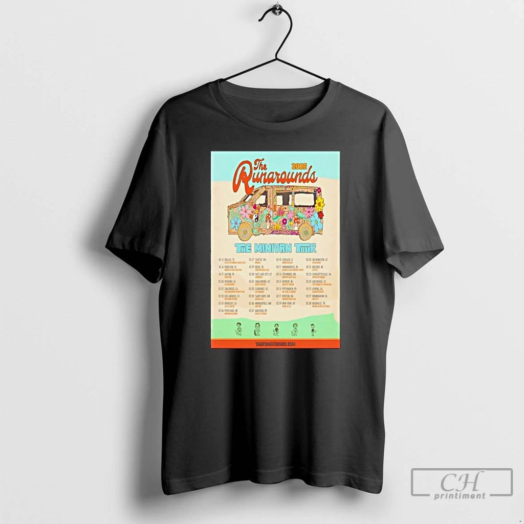 Classic The Runarounds The Minivan Tour 2026 Posters T Shirts
