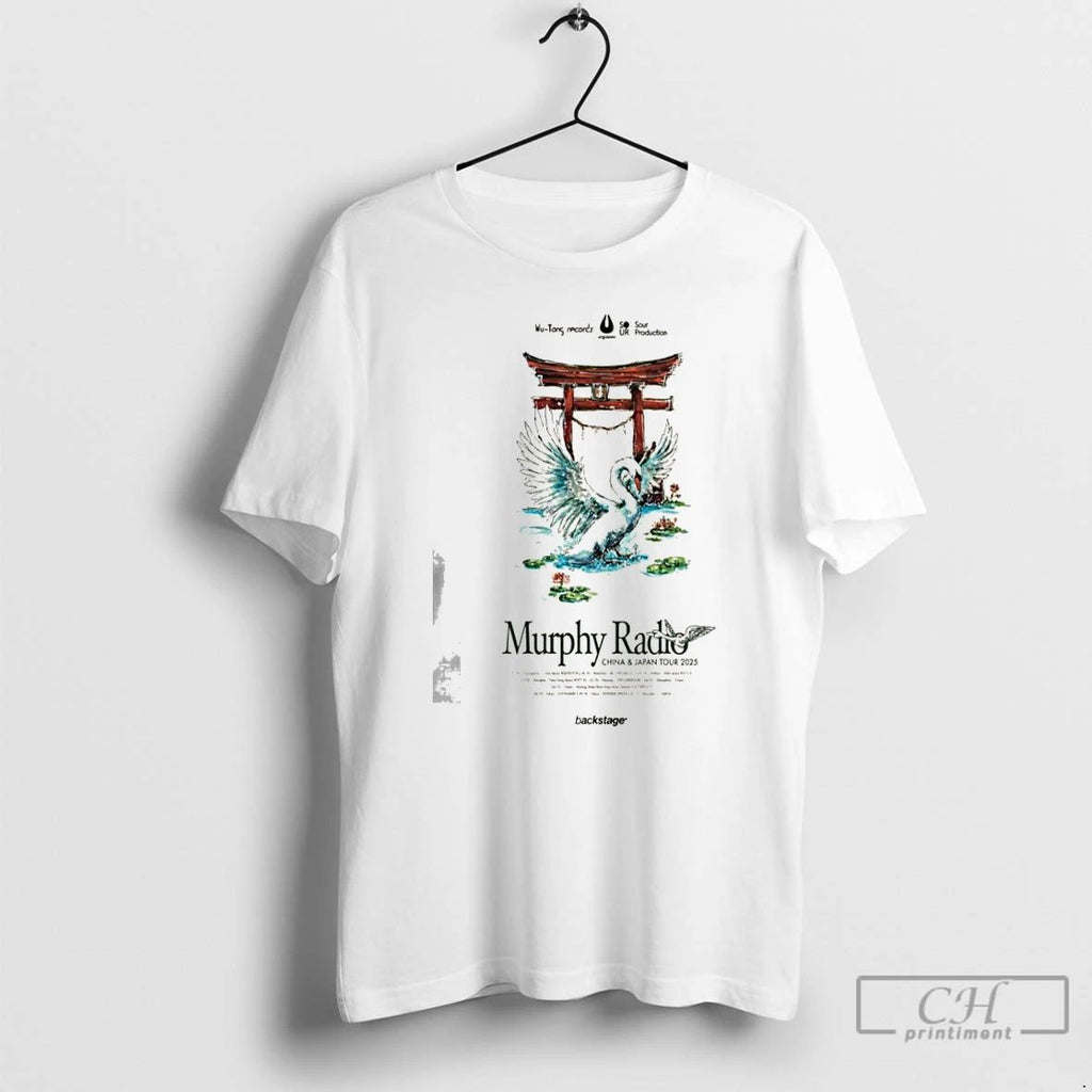 Classic Murphy Radio China Japan Tour 2025 T Shirts