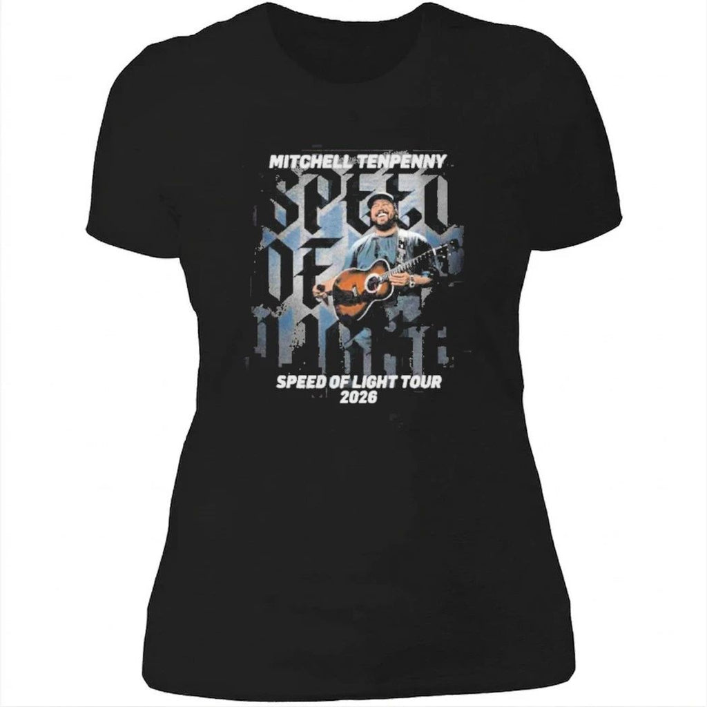 Mitchell Tenpenny Speed of Light 2026 Tour Shirt