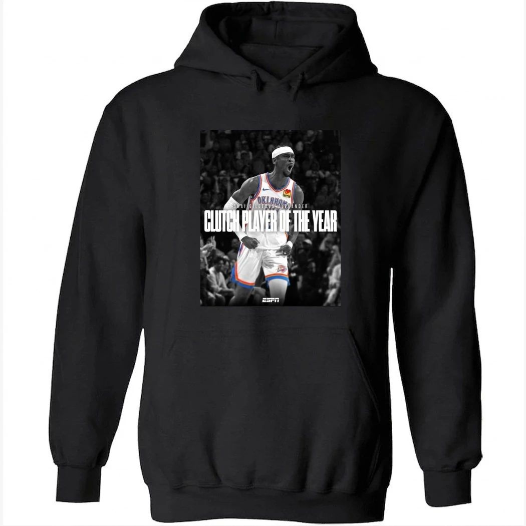 Shai Gilgeous Alexander SGA Clutch Player Of The Year 2026 Shirt