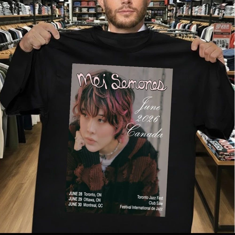 Mei Semone June 2026 Tour Canada Poster Shirt