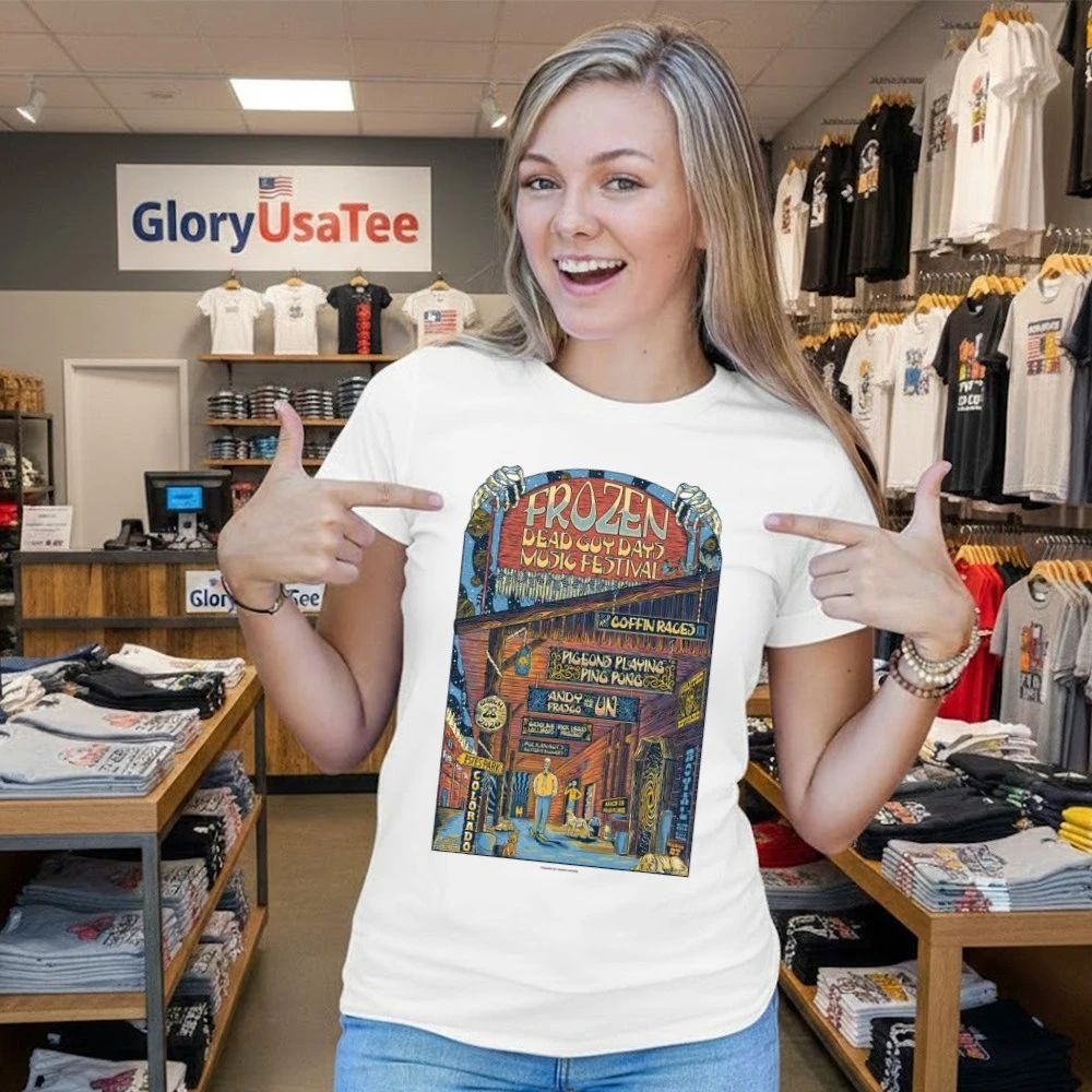 Frozen Dead Guy Days Music Festival March 28 2026 Poster Shirt