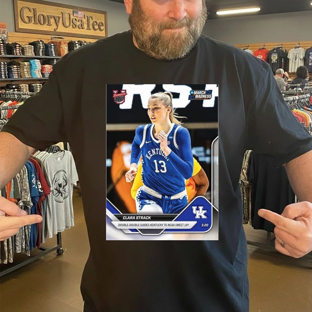 Clara Strack – 2025-26 Bowman U NOW Basketball Poster Shirt