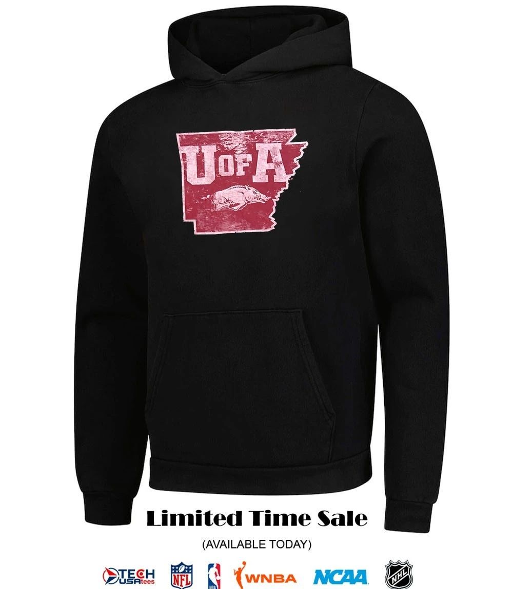 Arkansas Razorbacks U of A State shirt