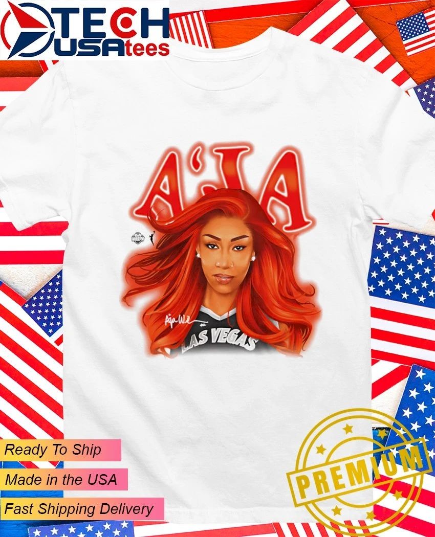A’ja Wilson Las Vegas Aces WNBA 2026 signature shirt