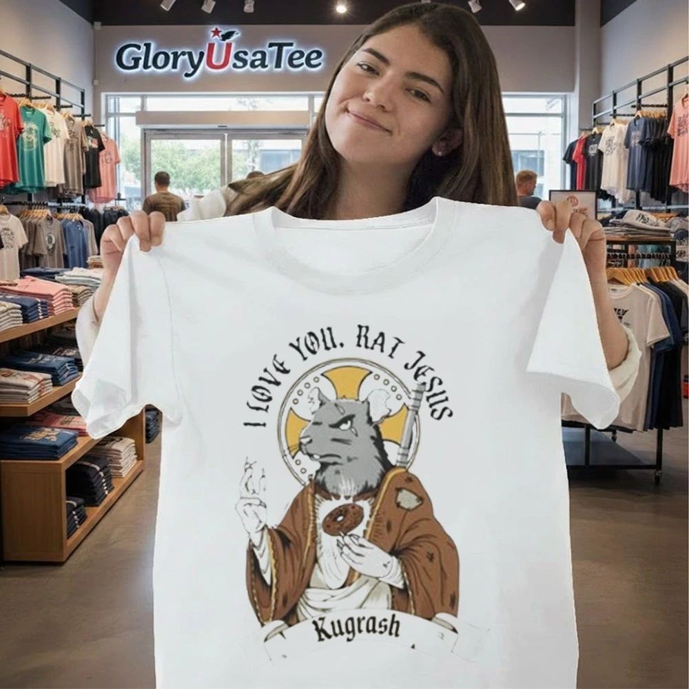 Dropout Shop Rat Jesus T-Shirt