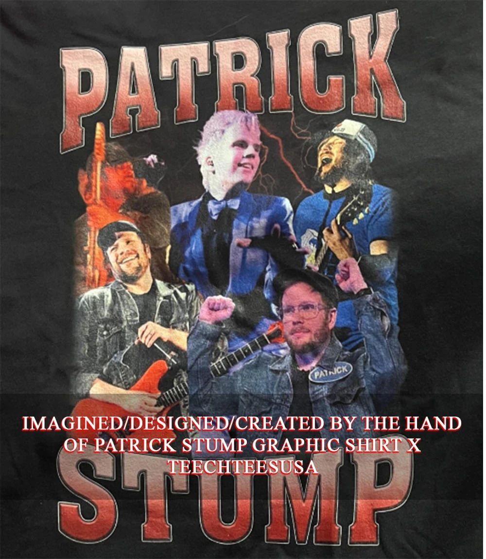 Patrick Stump graphic shirt