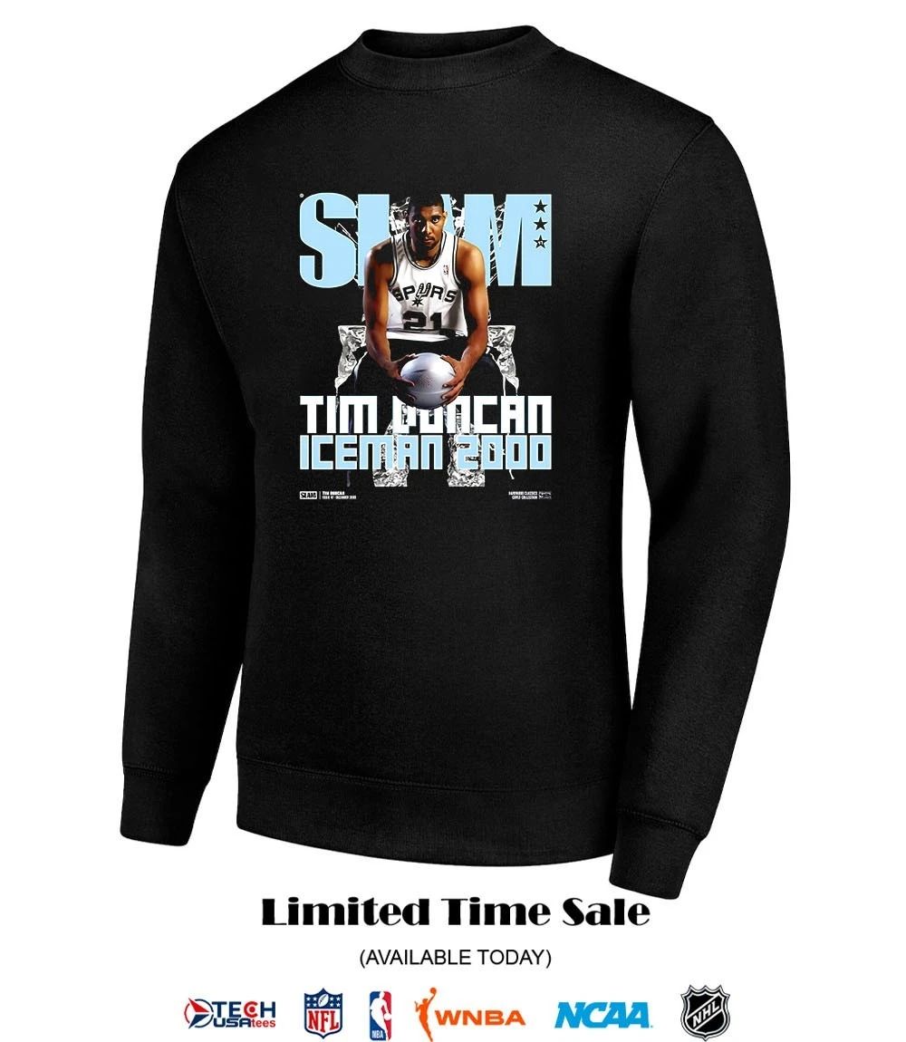 SLAM Tim Duncan Iceman 2000 shirt by slamgoods