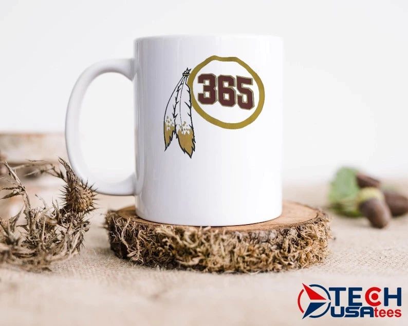 Washington Redskins 365 logo shirt