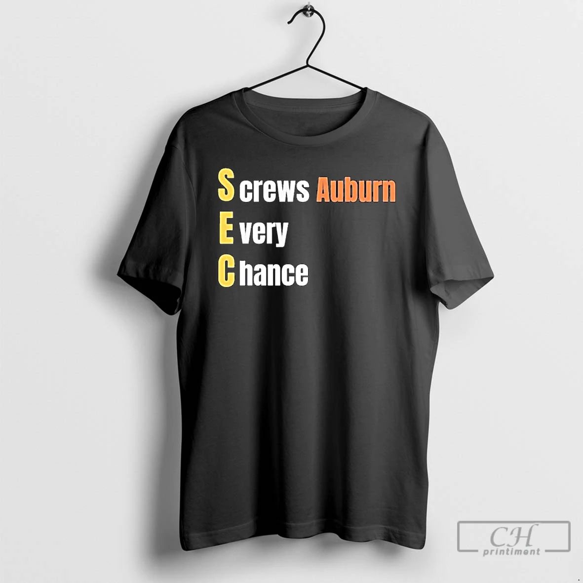 Premium Auburn Sec Screws Auburn Every Chance Ornaments T Shirts