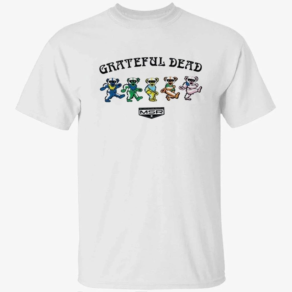 MSR x Grateful Dead Merch Dead Racing Bears Shirt
