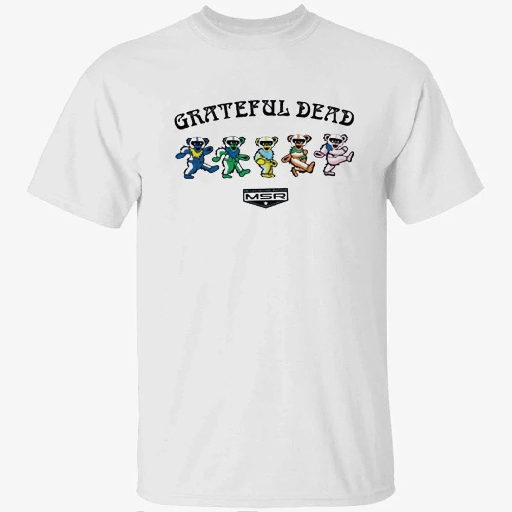 MSR x Grateful Dead Merch Dead Racing Bears Shirt