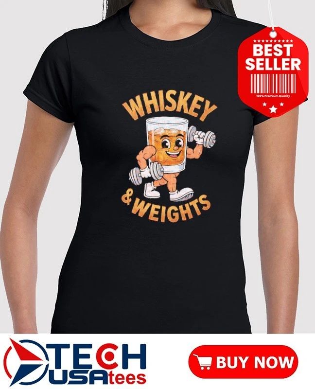 Whiskey and Weights Beer Gym shirt