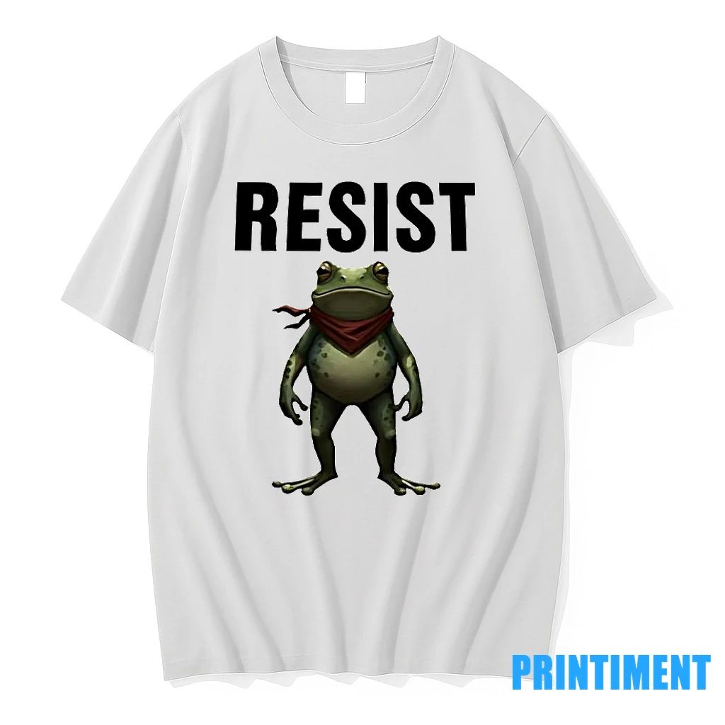 Top Resist Red Bandana Frog Tshirts Sweater