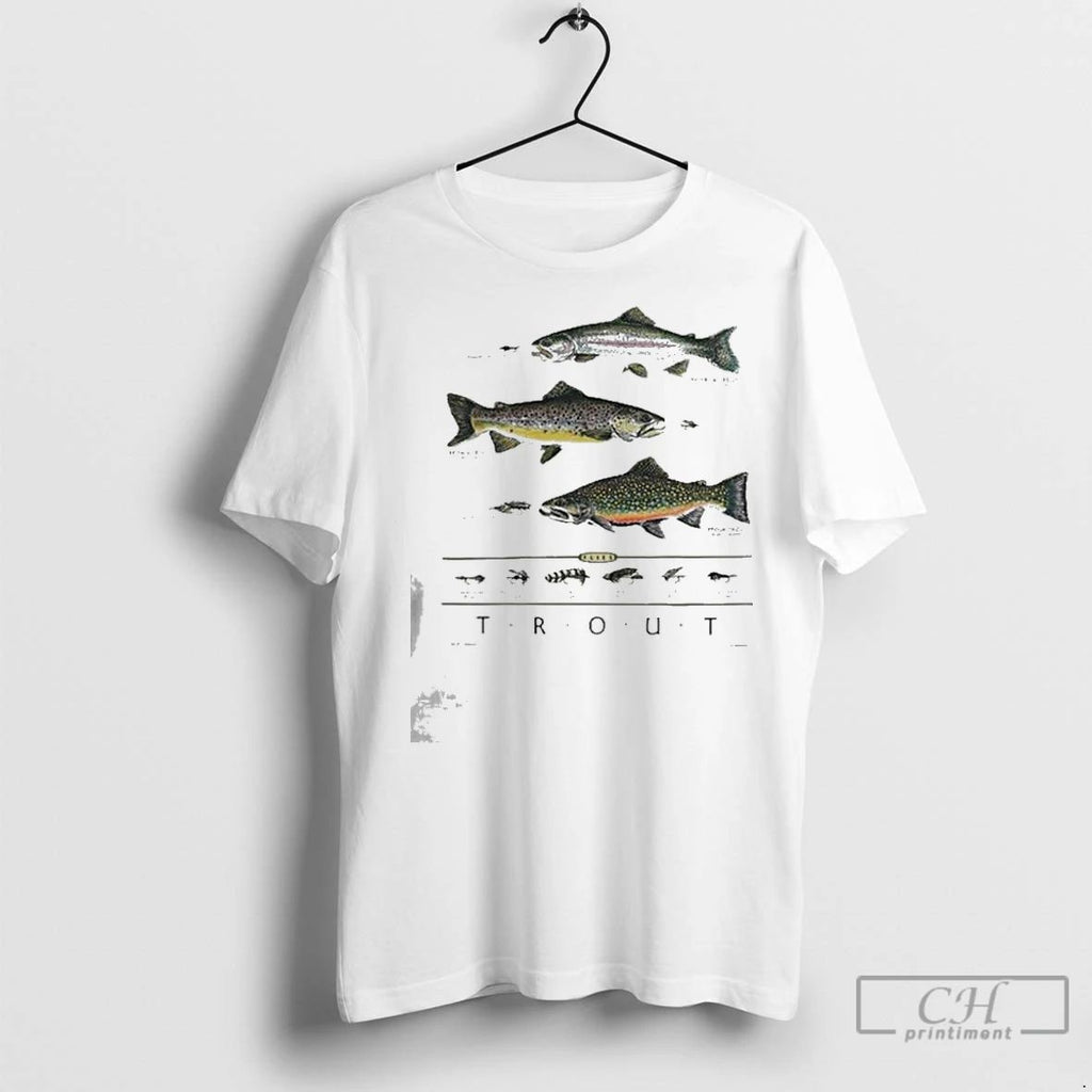 Classic Trout And Flies Liberty Graphics In 1995