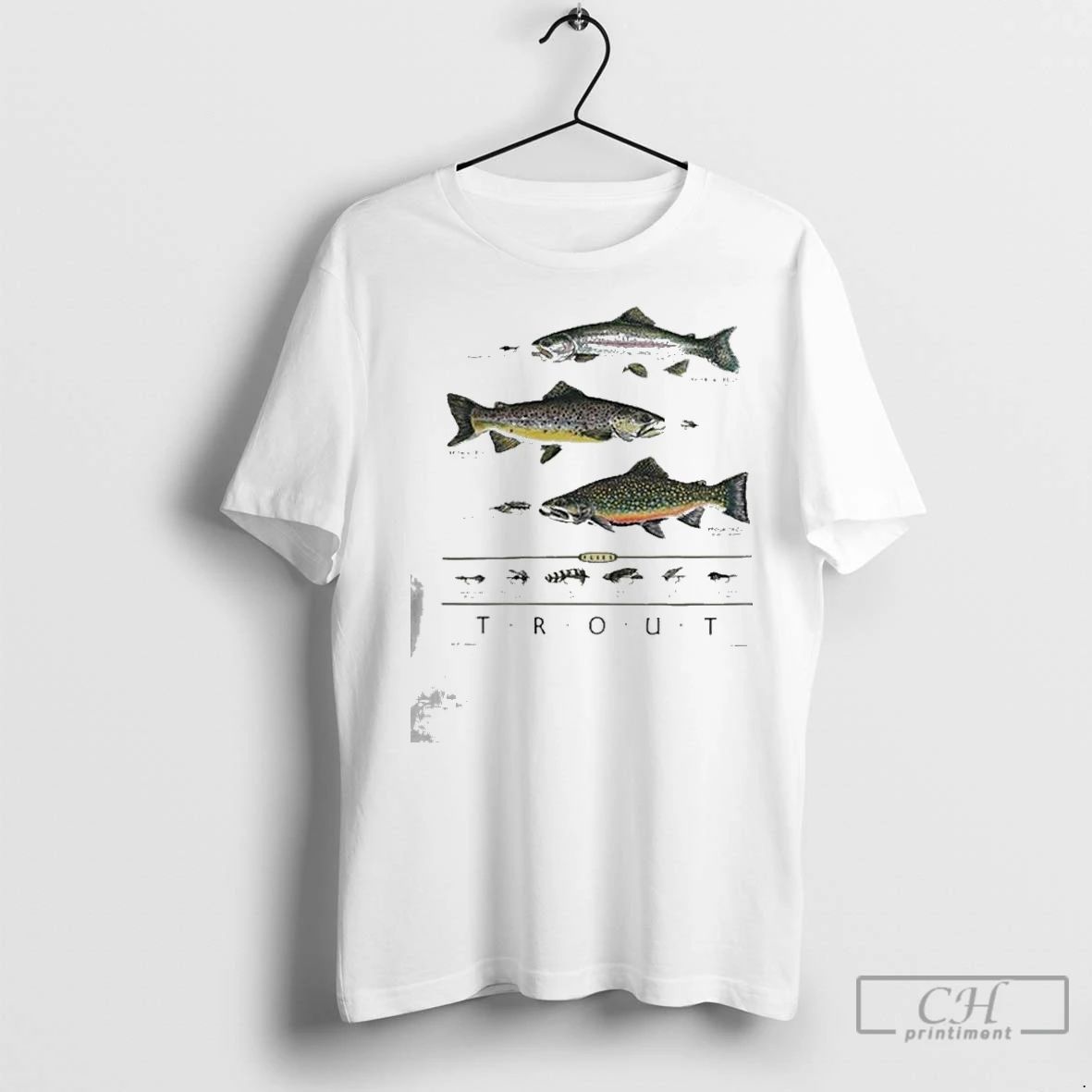 Classic Trout And Flies Liberty Graphics In 1995