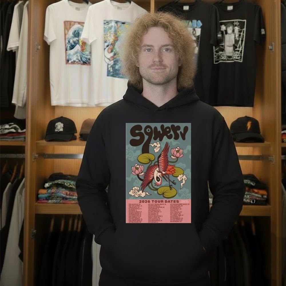 Sqwerv Summer Tour 2026 Poster Shirt