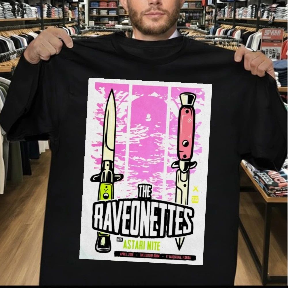 The Raveonettes Culture Room On April 1, 2026 Concert Poster Shirt