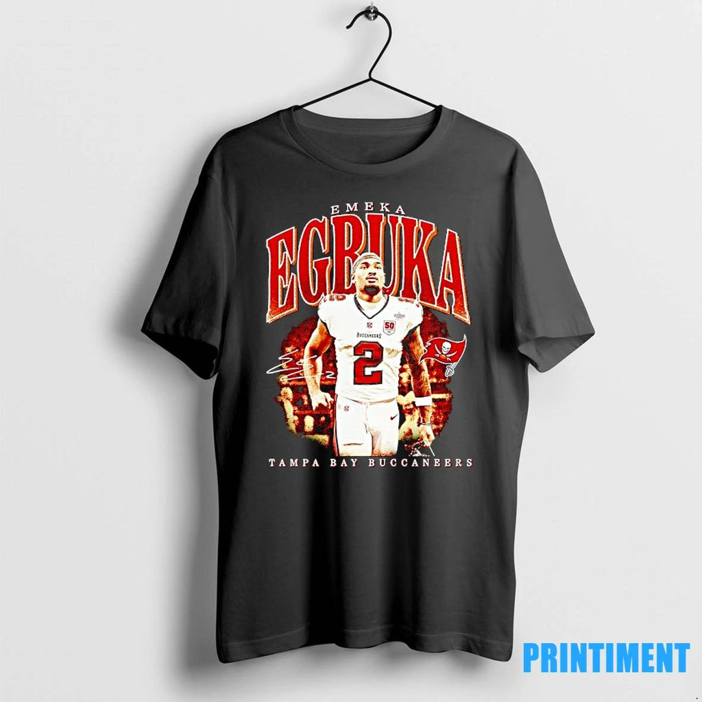 Emeka Egbuka Tampa Bay Buccaneers Football Signature Tshirts Sweater