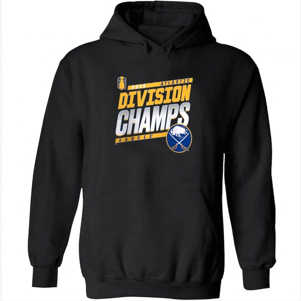 Buffalo Sabres Royal 2026 Atlantic Division Champions T-Shirt