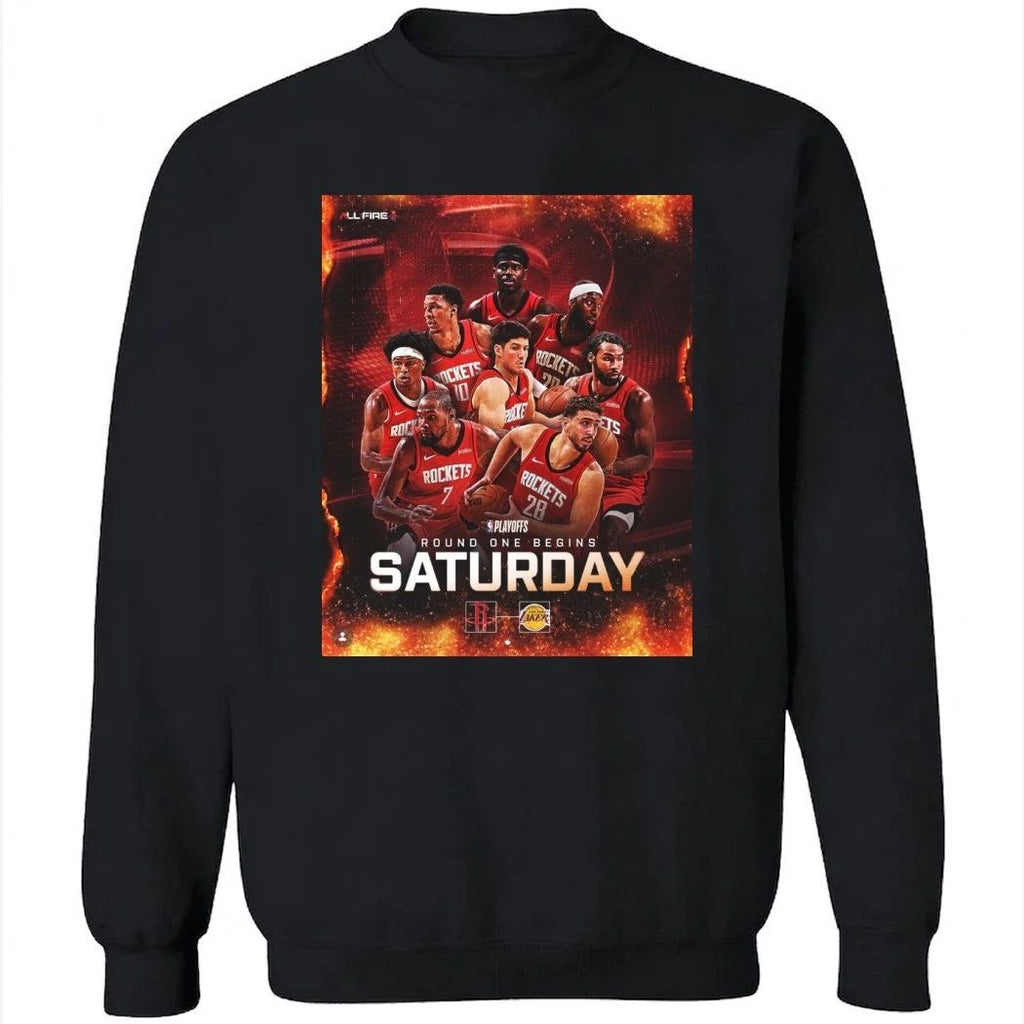 Rockets Vs Lakers Playoffs Round One Begins Saturday Shirt