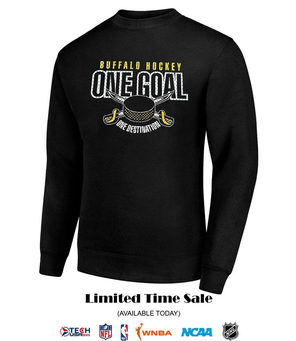 Buffalo Sabres Hockey one goal one destination shirt