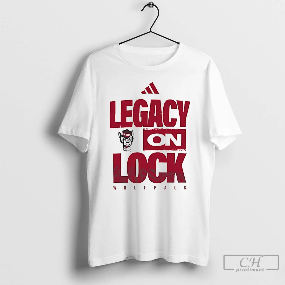 Classic Nc State Wolfpack Legacy On Lock Logo