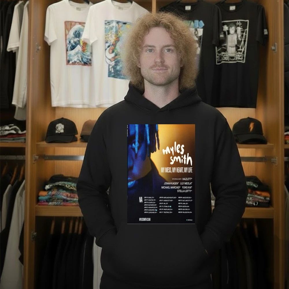 Myles Smith Tour 2026 Poster Shirt